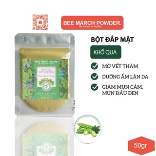 Bột Khổ Qua đắp mặt 50gr Bee March