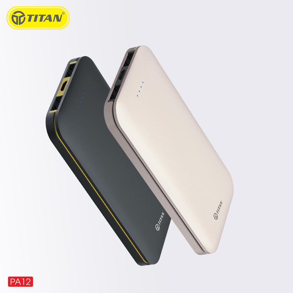 [Mã 2404EL10K giảm 10K đơn 20K] Pin dự phòng TITAN PA12 10.000mAh nhôm nguyên khối