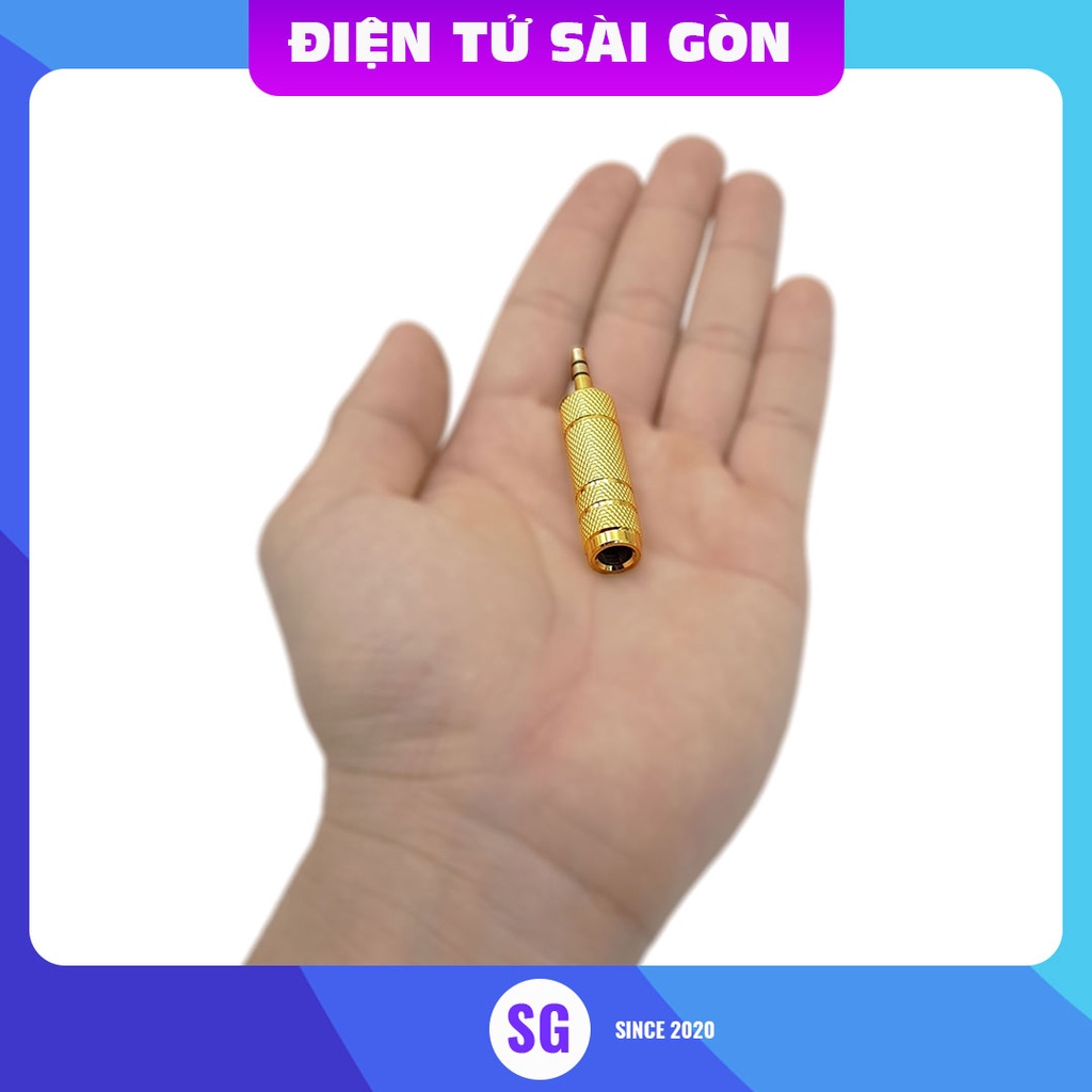 Đầu chuyển đổi jack âm thanh 6.35mm sang 3.5mm