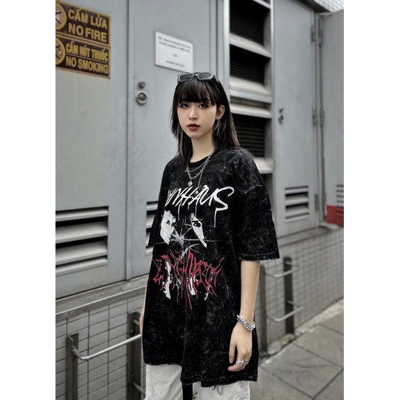 Áo Thun Loang Phong Cách Trẻ Trung Unisex Nam Nữ- Áo Thun Tay Lỡ Free Size Form Rộng Ulzzang Hottrend