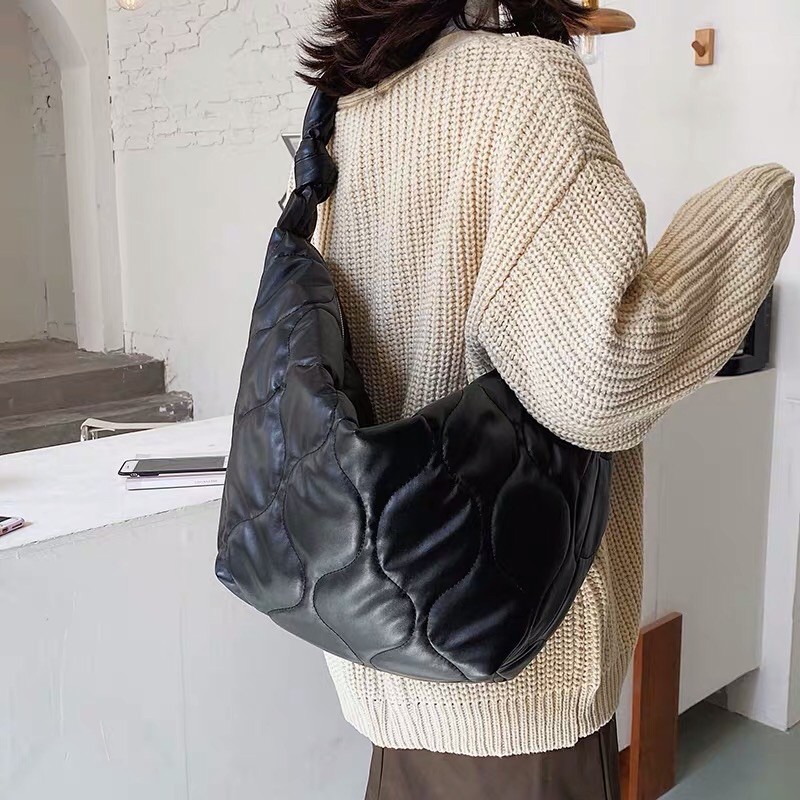 Túi bao tử da đeo chéo ô trám unisex ulzzang siêu xinh( có sẵn) | BigBuy360 - bigbuy360.vn