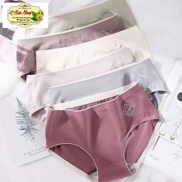 [Mã WAADD giảm 20k đơn 99k] [CÓ SIZE] Quần Lót Kháng Khuẩn O2 Cotton Ép Không Đường May