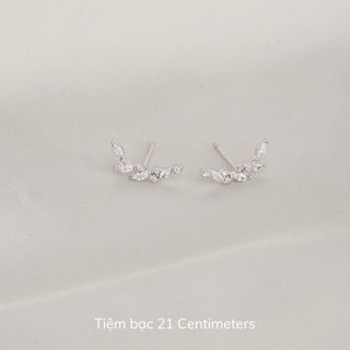 Khuyên tai bạc Keva Bông tai Tiệm bạc 21Centimeters