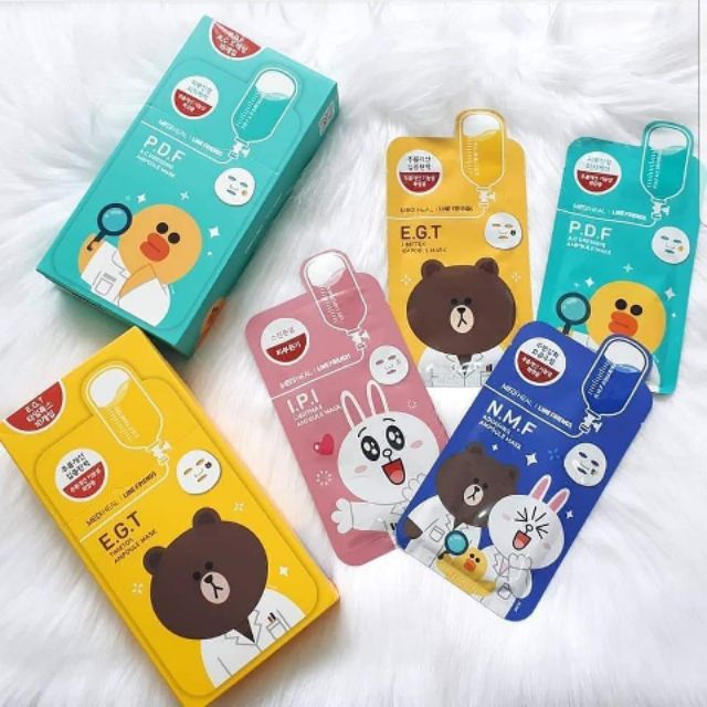 Mặt nạ Mediheal Line Friends