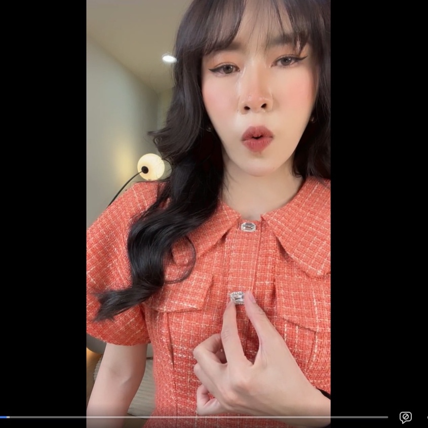 LILAC- Đầm/ Váy bố cam QCCC Loan Lâm