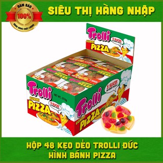 Kẹo Dẻo Trolli Pizza combo 48 gói