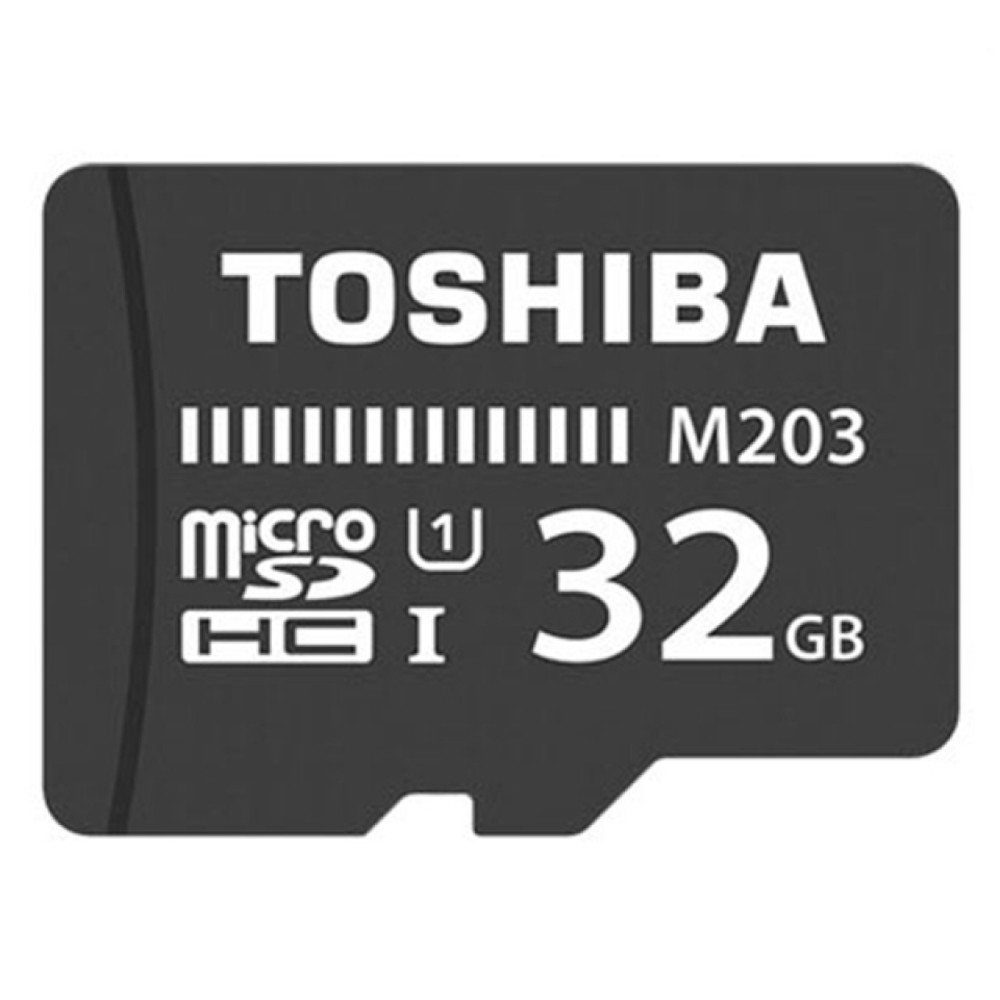 Thẻ nhớ MicroSDHC Toshiba M203 UHS-I U1 32GB 100MB/s (Đen) - Không Box