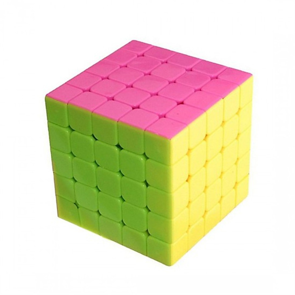 Rubik Stickerless Khối Không Viền Các Cỡ 2x2/3x3/4x4/5x5/6x6/7x7