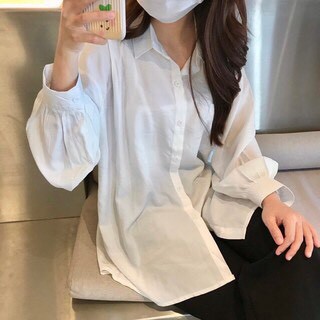 [Ảnh thật] Áo sơ mi basic lụa hàn form rộng ulzzang