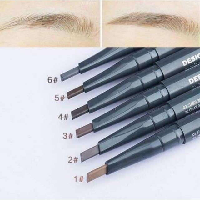 Chì kẻ mày 2 đầu The Face Shop Designing Eyebrow Pencil