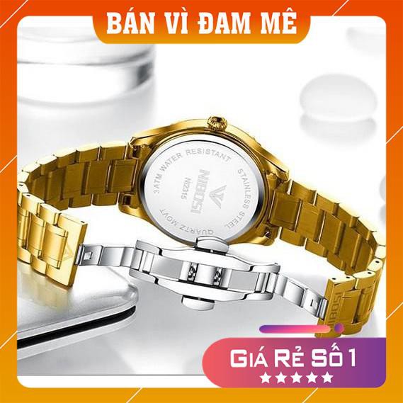 ĐỒNG HỒ NAM SÀNH ĐIỆU NIBOSI 2315 | Thiết Kế Riêng Cho Nam Giới | DH0082