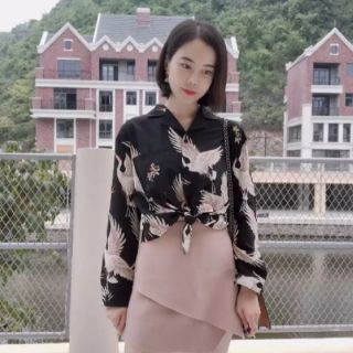 Áo sơ mi hạc ( Hàng order ) hagauorder