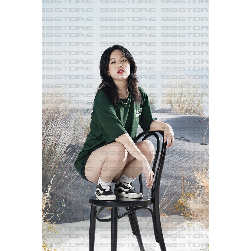 Áo Xanh Lá UNDERBROKEN Áo Thun Tay Lỡ Unisex 100% Cotton, Áo Phông Rộng Mẫu Mới 2022 99 store | BigBuy360 - bigbuy360.vn