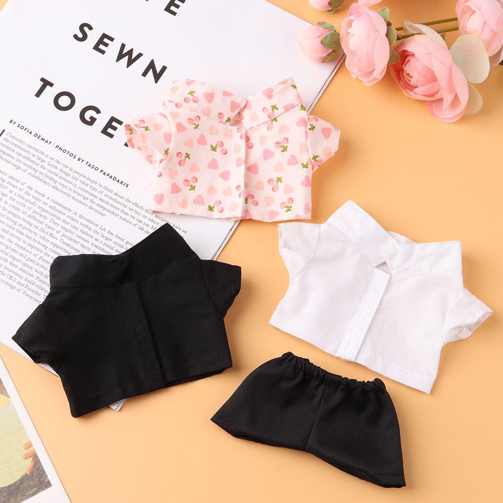 Set 1 Bộ Áo Cổ Búp Bê Phối Quần Dài Vải Cotton Phong Cách Mỹ Xinh Xắn