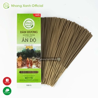 [100% Tự Nhiên] Nhang Xanh Đàn Hương Hộp 500g - Hương thơm dịu nhẹ, thanh tao từ gỗ Đàn Hương Ấn Độ