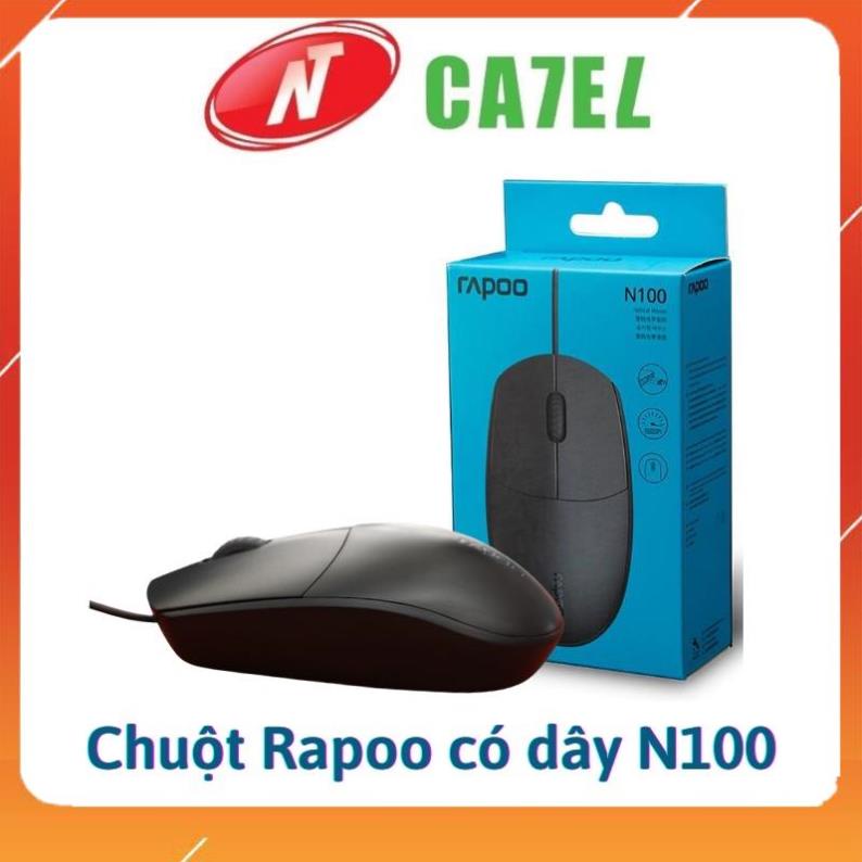 Chuột Rapoo có dây N100 - Bảo hành 1 năm VPP An Sinh