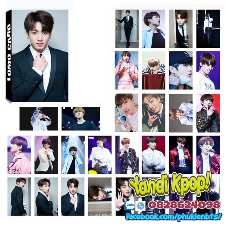 Lomo Card Jungkook BTS - Đủ Loại 2013-2019