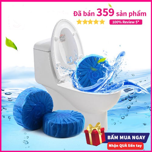 Bộ 10 Viên Khử Mùi Tẩy Bồn Cầu Toilet Diệt Khuẩn Thế Hệ Mới 2X