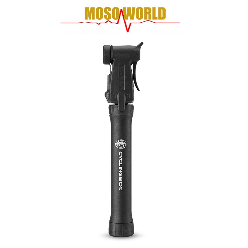 Ống bơm xe đạp MOSOWORLD mini nhỏ gọn 80PSI