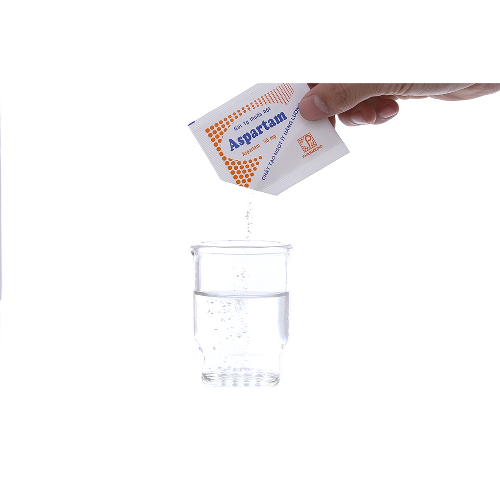 Đường ăn kiêng Aspartam 35mg dùng cho người kiêng đường hộp 50 gói