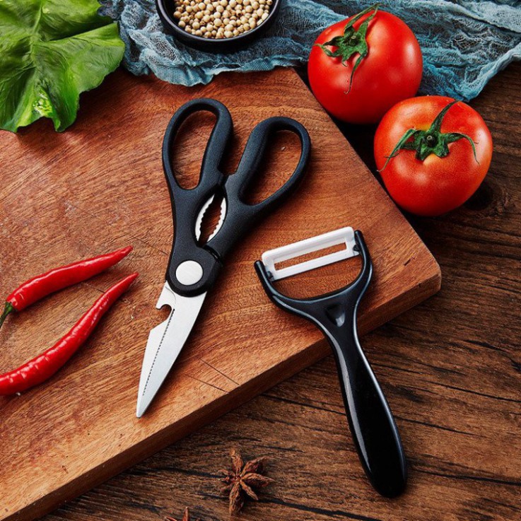 Bộ dao Nhật 6 món cao cấp công nghệ Nhật Asakh chống gỉ set chống ăn mòn MiibooShi 63830991731