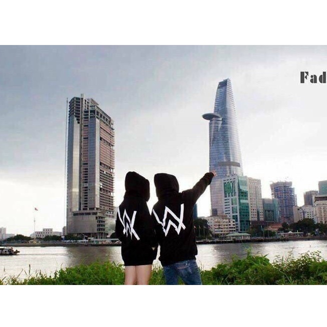 Áo Khoác Hoodie & Sweater Nam Nữ Cặp Đôi Họa Tiết Chữ ALAN WALKER Chất Nỉ Bông Poly Dày Đẹp, Mềm Mịn TPkhoác