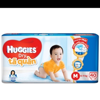 Tã quần huggies M/40M; L/36M; XL/32M; XXL/28M