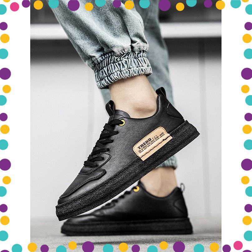 Giày thể thao nam phong cách Hàn Quốc 2023, tặng tất, full box