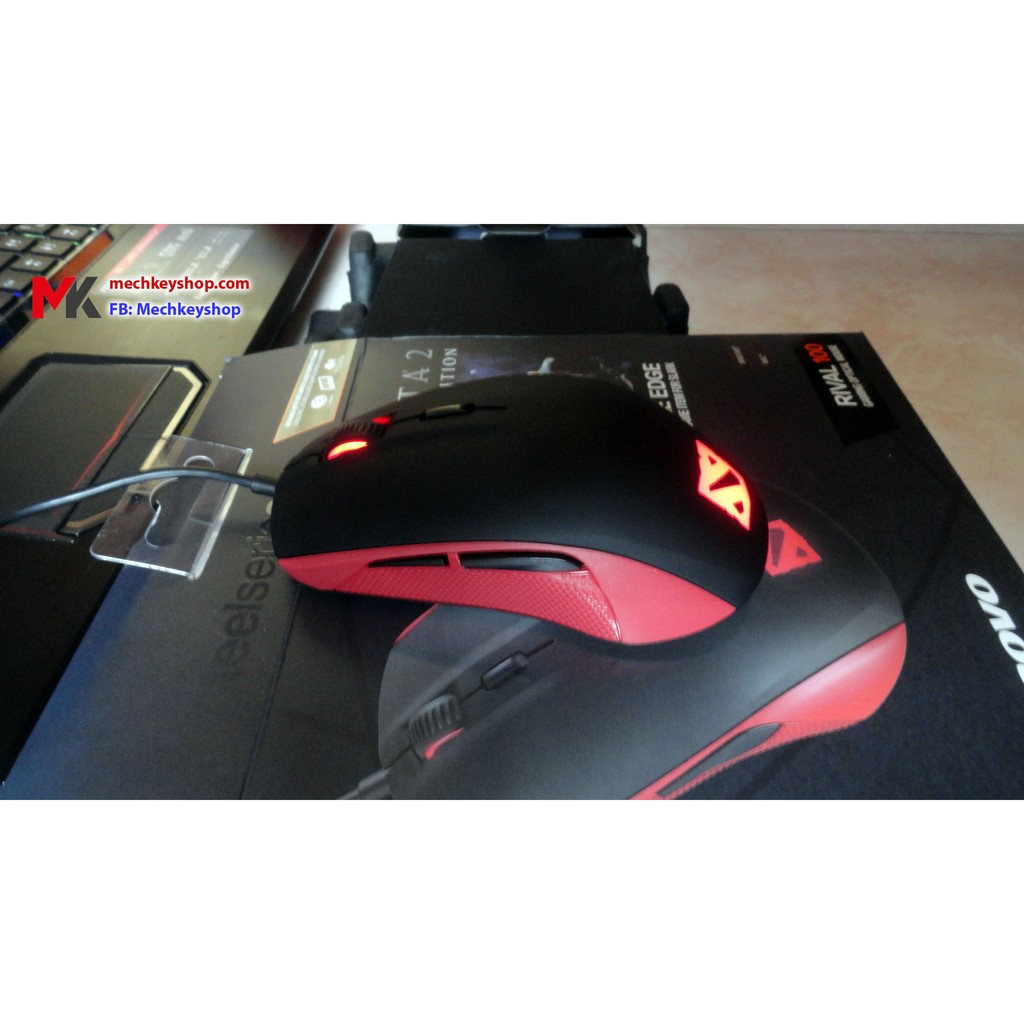 Chuột game cao cấp SteelSeries Rival 100 - DOTA 2 Edition: