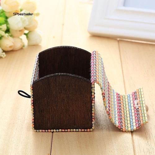 Hộp gỗ tre với sức chứa lớn dùng để đựng đựng trang sức tiện dụng