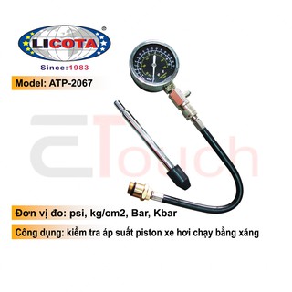 Đồng hồ đo áp suất piston 300psi licota atp-2067
