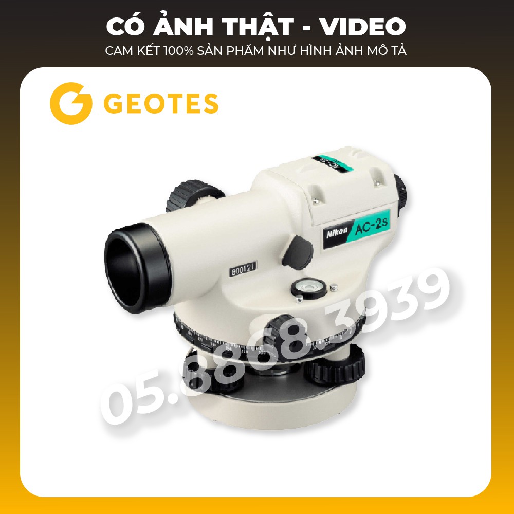 🔥 Máy Thủy Bình Nikon AC2S chuẩn hãng 🔥 Có kiểm định - 5 năm bảo hành