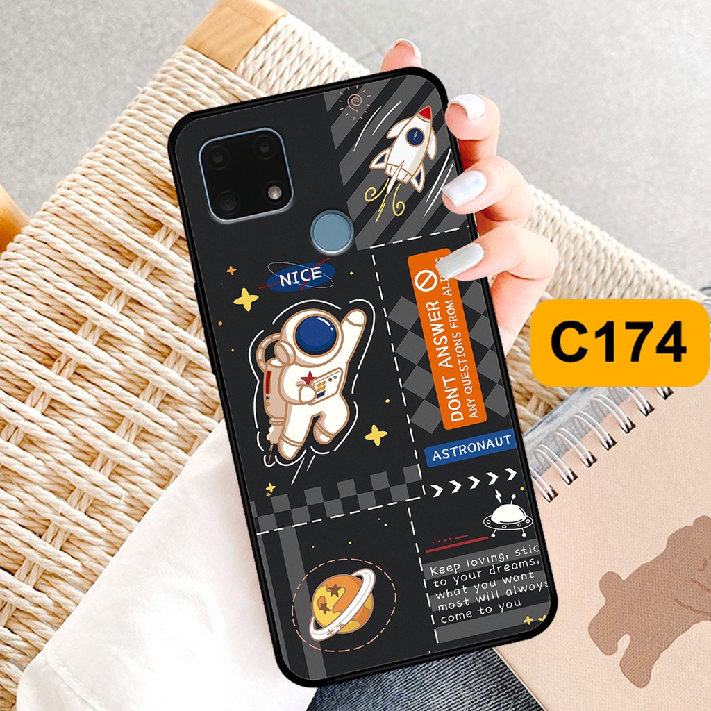 Ốp Realme C21Y - C25 - C25Y in hình astronaut, phi hành gia vũ trụ hottrend, độc đáo, cá tính.