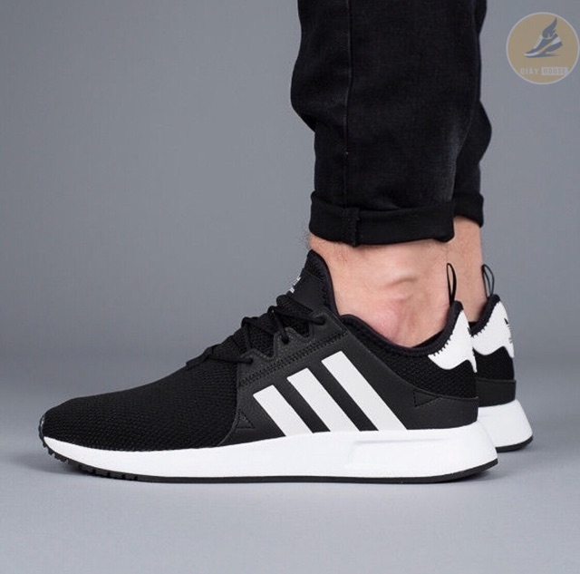 HÀNG XỊN GIÀY ADIDAS-XPLR ĐEN SỌC TRẮNG PHẢN QUANG