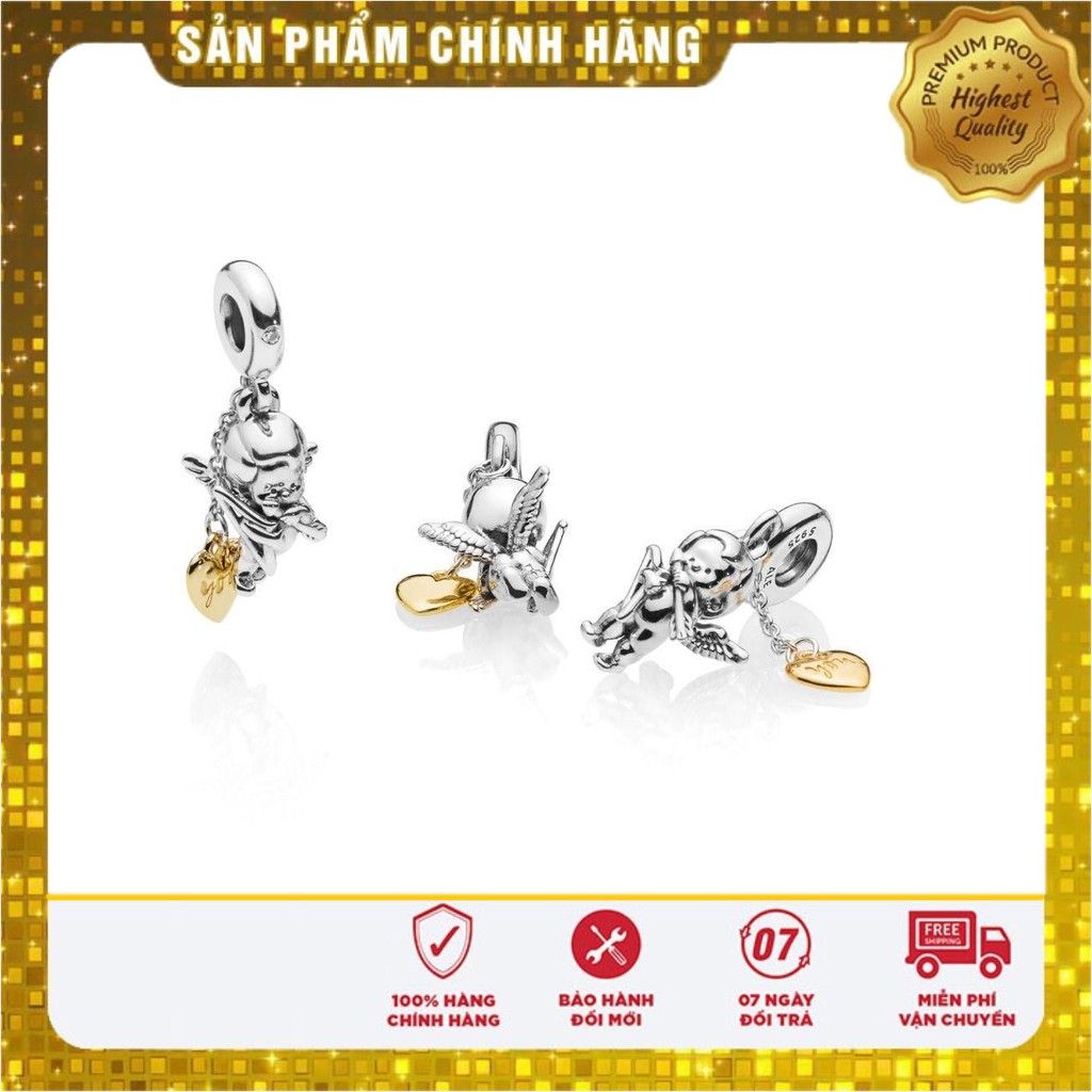 Charm bạc Pan chuẩn bạc S925 ALE Cao Cấp - Charm Bạc S925 ALE thích hợp để mix cho vòng bạc Pan - Mã sản phẩm DNJ074