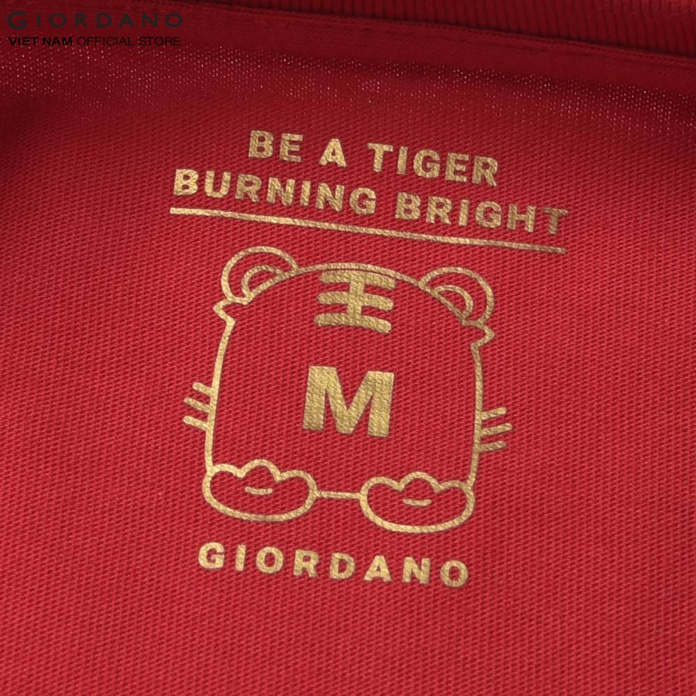 Áo Thun Nam/ Nữ Ngắn Tay Giordano 01092205- 05392215