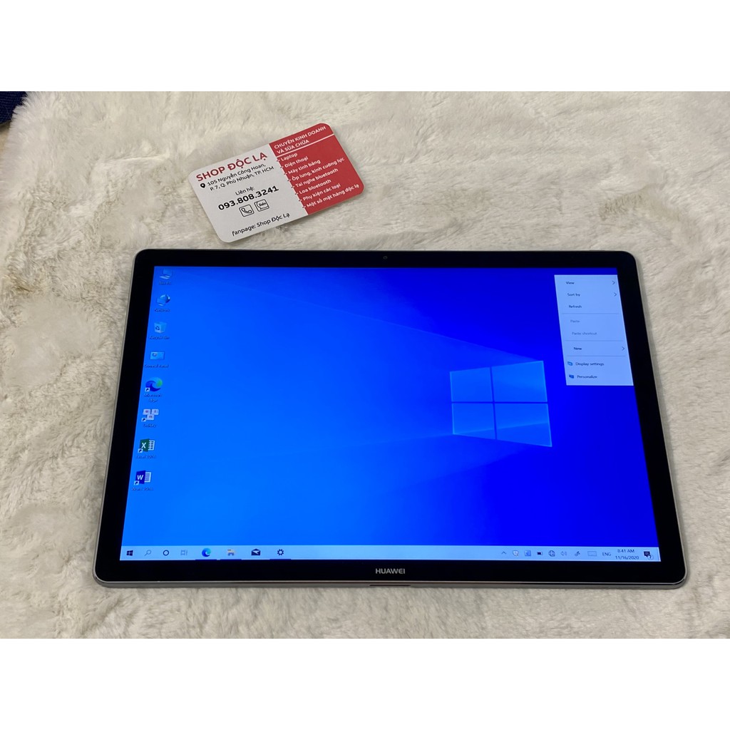 Laptop 2 in 1 HuaWei MateBook Intel Core M3 (laptop và máy tính bảng) kèm bao da bàn phím | BigBuy360 - bigbuy360.vn