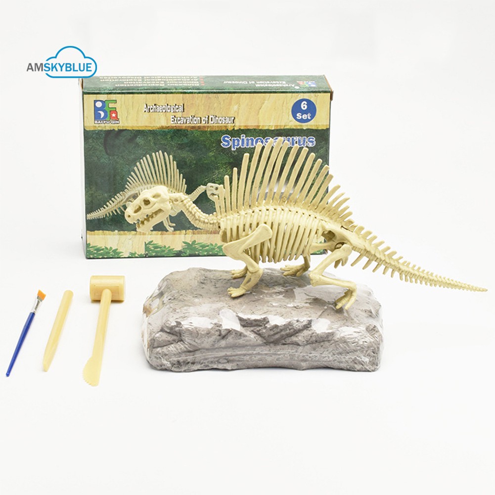 LYD Dinosaur Fossil Skeleton Excavation up Assembly Educational Toy