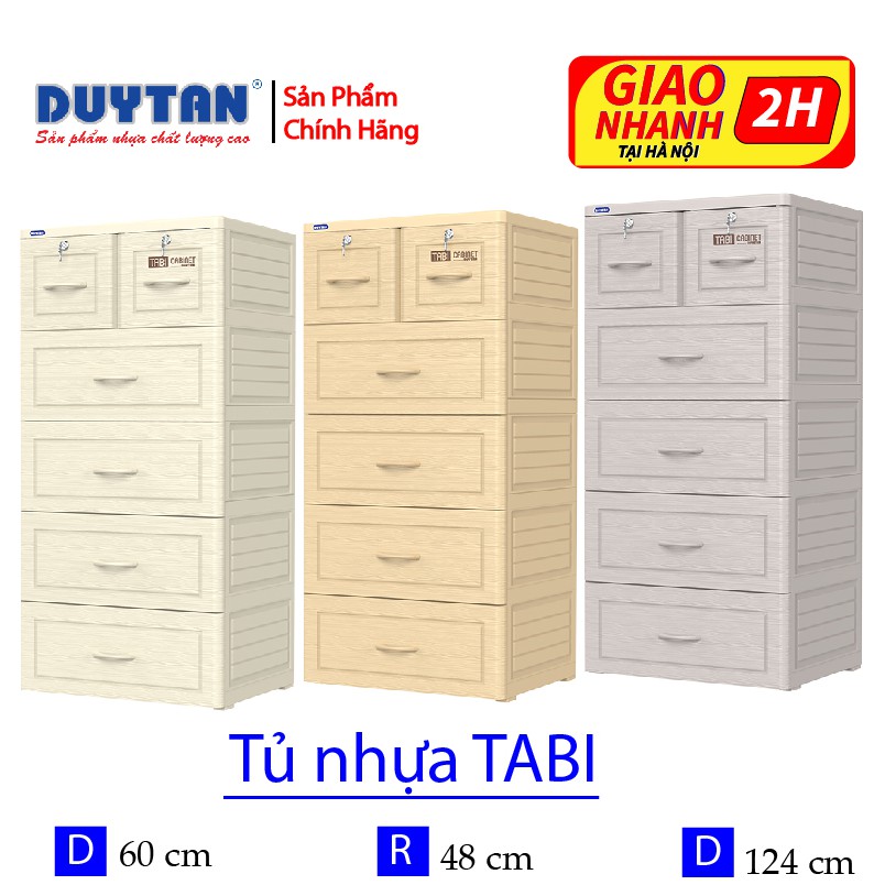 [Mã SKAMLTSM9 giảm 10% đơn 99K] (Hà Nội) Tủ nhựa Duy Tân Tabi 2021 (New)