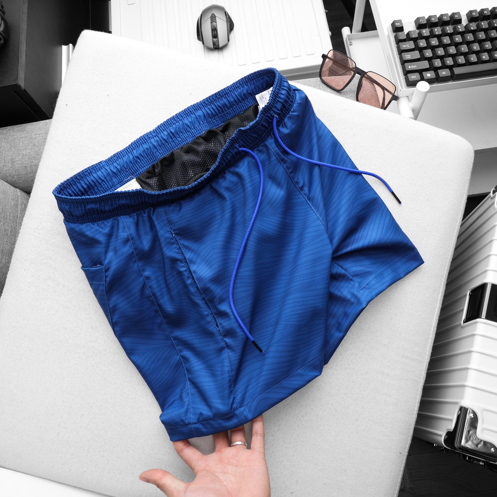 [12 MÀU] Quần short đi biển/ quần bơi 2 lớp form trên gối, lên ảnh bao đẹp 8975
