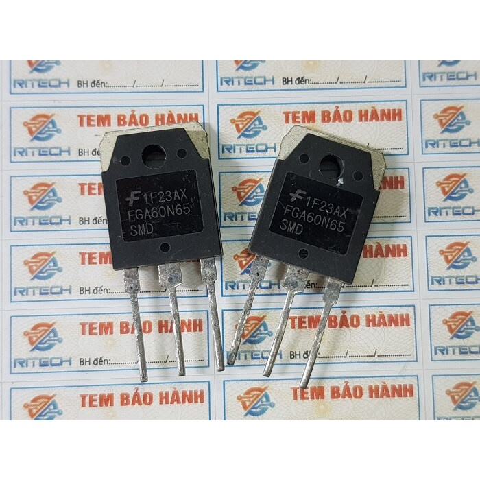 Combo 2 chiếc FGA60N65SMD IGBT 650V/60A/600W TO3P tháo máy