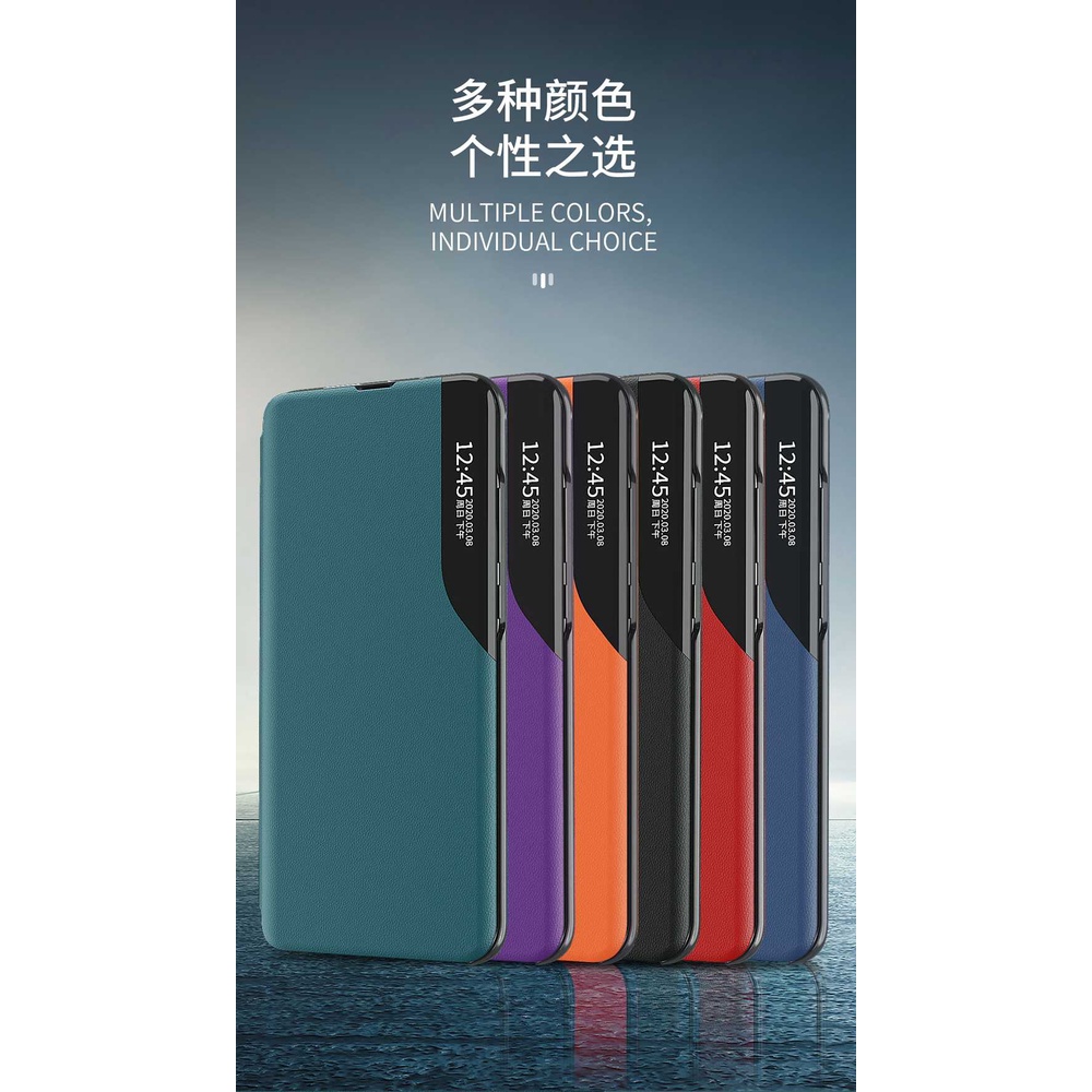 Ốp Điện Thoại Da PU Nắp Gập Từ Tính Nhiều Màu Thời Trang Cho Oppo Find X5 Pro A54 / A74 / A93 5G