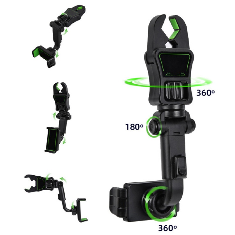 Giá đỡ điện thoại gắn gương chiếu hậu xe ô tô | BigBuy360 - bigbuy360.vn