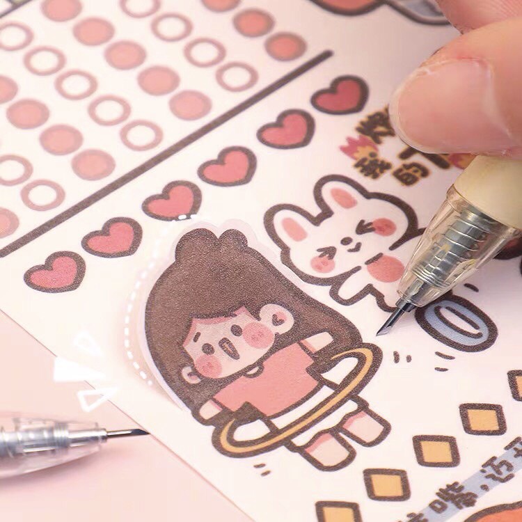 Bút cắt sticker, washi tape dễ thương