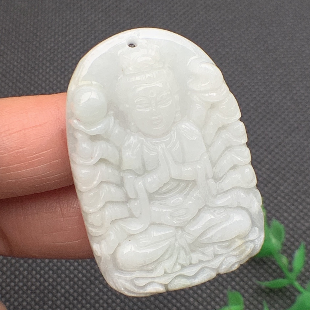 Thiên thủ thiên nhãn phong thủy ngọc cẩm thạch/Ngọc phỉ thúy tự nhiên