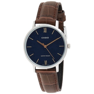 Đồng Hồ Casio Nữ Đồng Hồ Casio Chính Hãng LTPVT01L Dây Da Đủ Màu Fullbox