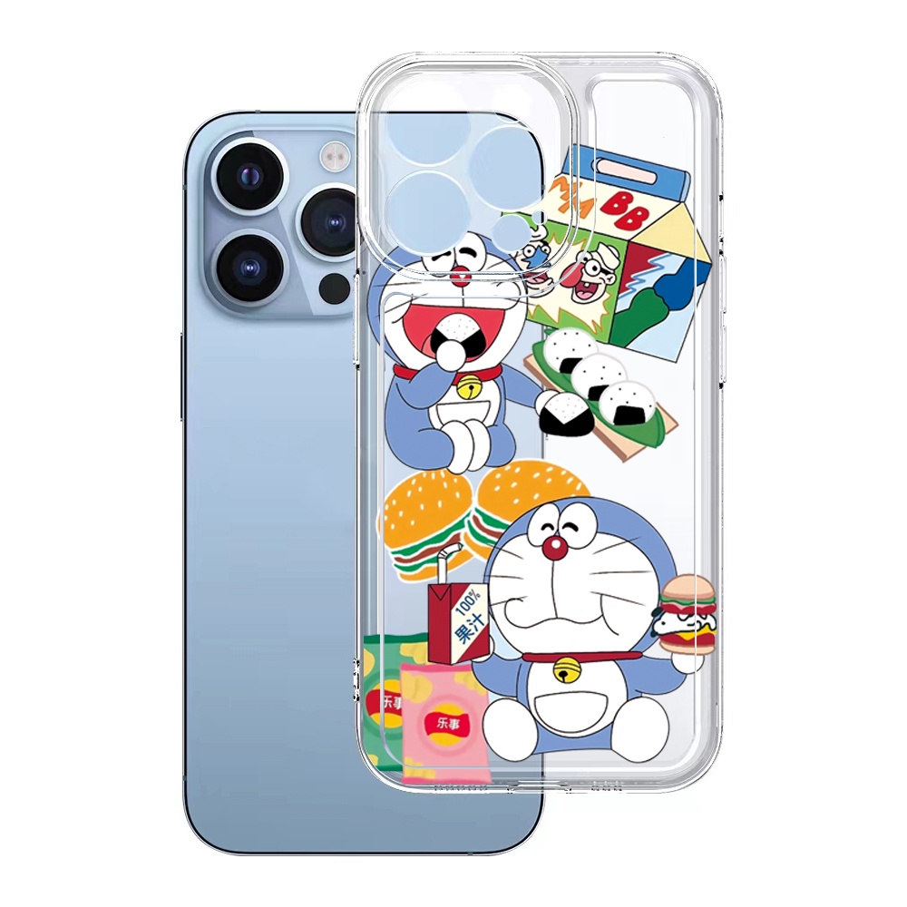 Ốp Điện Thoại TPU Gel Đệm Khí Chống Rơi Hình Doraemon Cho Samsung Galaxy A33 A53 A73 5G A32 A52 A72 A31 A51 A71 A23