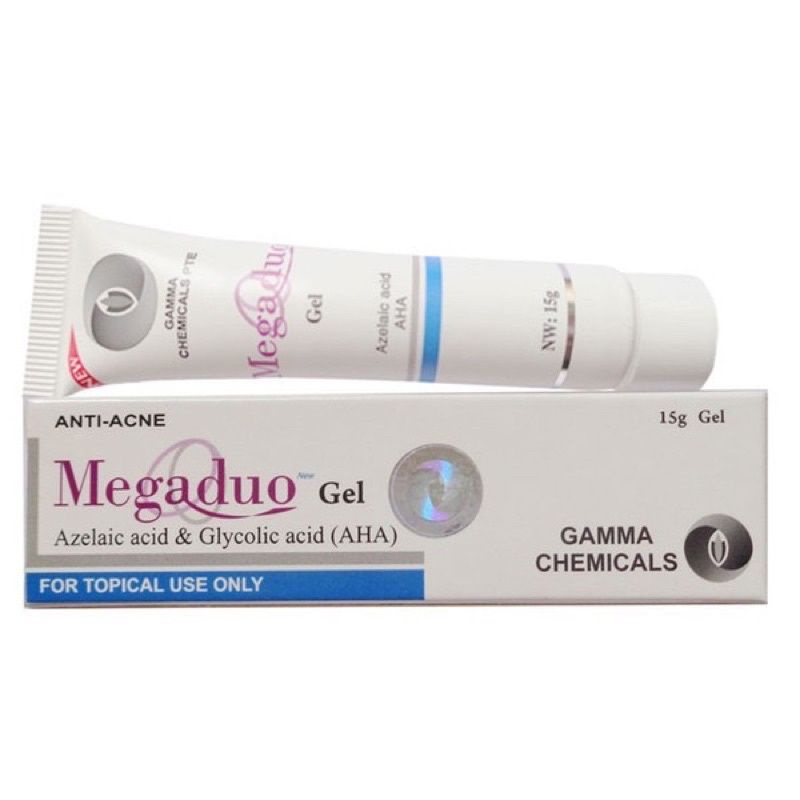 Megaduo Plus Gel 15gram, Gel giảm mụn ẩn, giảm thâm, dưỡng da