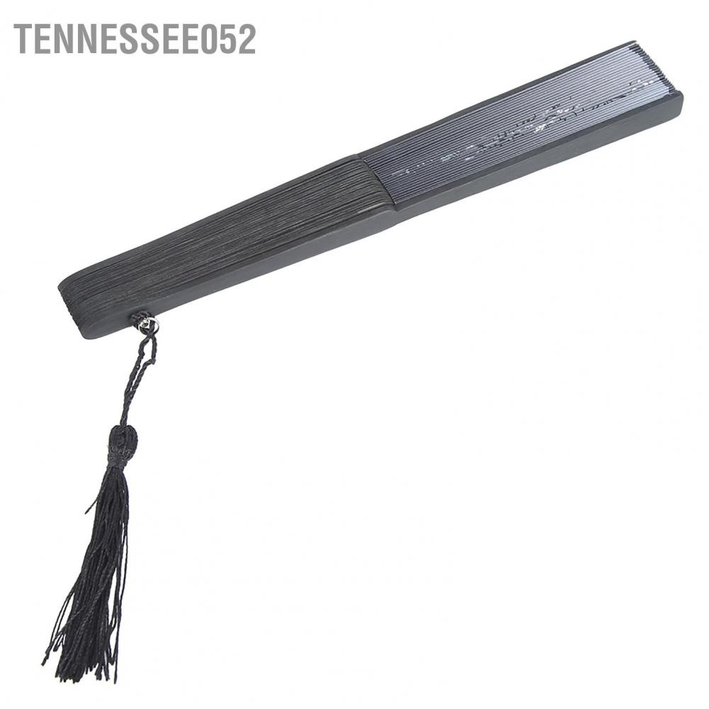 Tennessee052 Folding Bamboo Hand Tassels Fan Summer Hot Day Cooling Tool Prop Gift Decoration