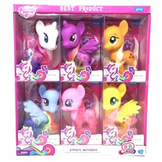 Mô hình ngựa pony - combo 6 con